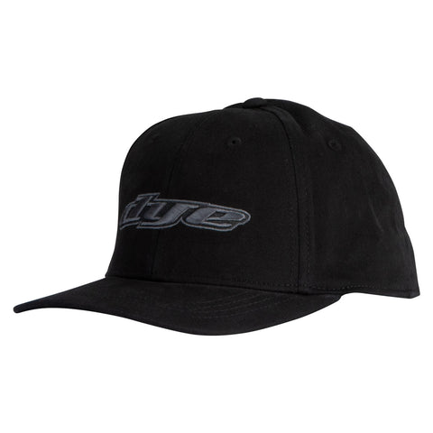 Dye Hat Logo Flex Curve Black/Grey - S/M