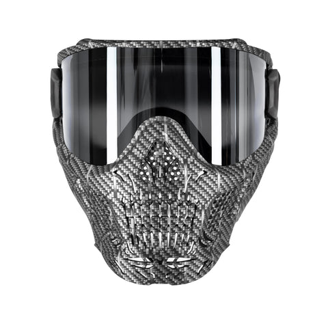 HK Army HSTL Skull Goggle - Machine Silver
