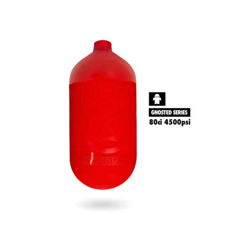 Infamous Hyperlight Air Tank - 80ci (Bottle Only) - Ghosted - Red - BOD -8/23