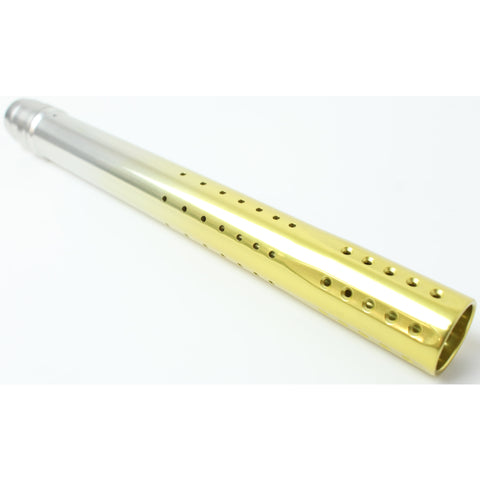 Custom Dye UL-S Barrel Tip 14 Inch - Polished Silver / Yellow Fade
