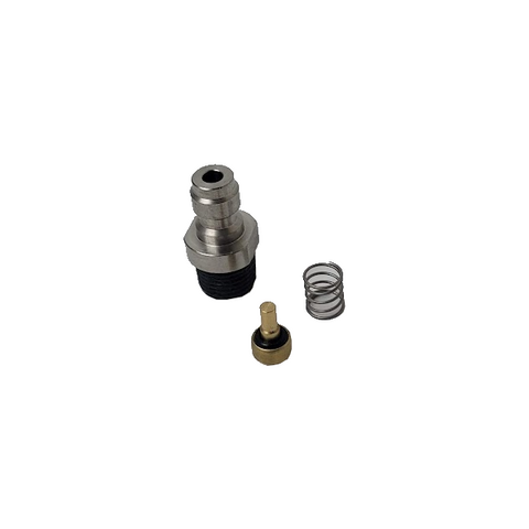 Tippmann HPA Regulator Part - Male Quick Disconnect Assembly Nickel (Part #18)