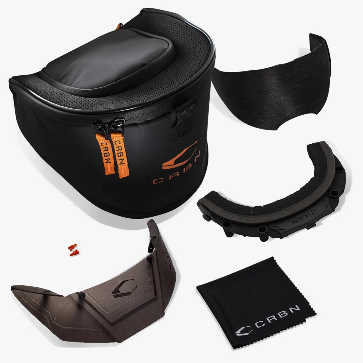 Lente CRBN Zero C-Spec Rosa / Specchio Trasparente – Alta Visibilità In Scarsa Luce Per Paintball
