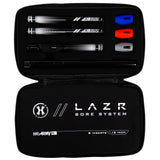 HK Army LAZR Barrel Kit - Black Inserts - Cocker Threads - Polished Black