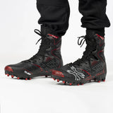HK Army Digger X1 Hightop Paintball Cleats Black / Red