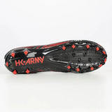 HK Army Digger X1 Hightop Paintball Cleats Black / Red