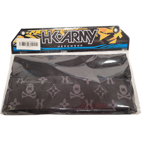 HK Army Headwrap - Monogram Black / Grey