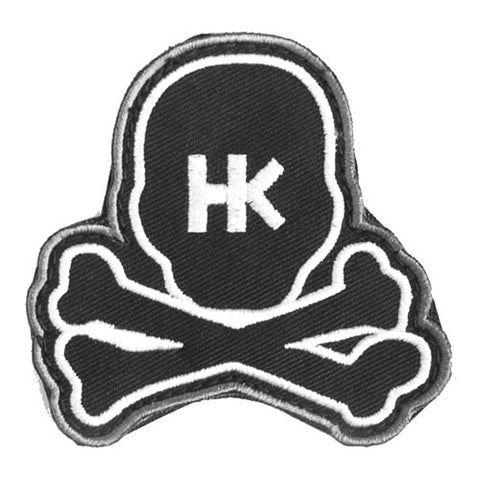 HK Army Patch W/Hook and Loop Fastener HK Skull