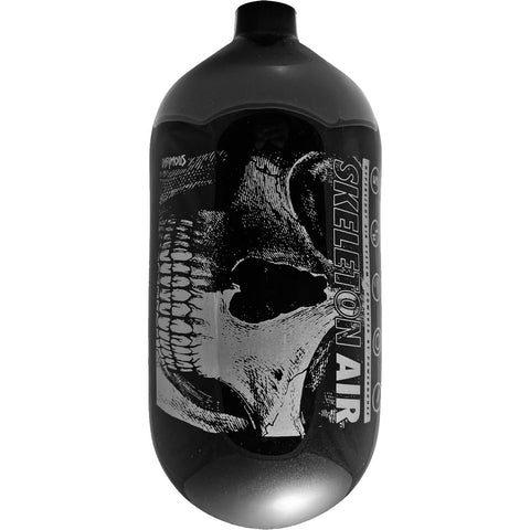 Infamous Skeleton Air "Hyperlight" - Savage Skull - (Bottle Only) 80ci / 4500psi - Black / Grey