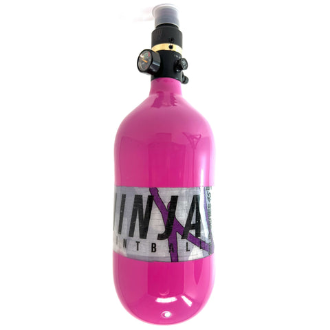 Ninja Lite Solid Series 45ci 4500psi Hpa Bottle - Pink - BOD 11/21