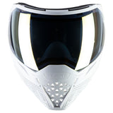 Empire EVS Mask White / White W/ Thermal Clear & Gold Lens