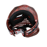 JT Proflex LE Mask - Marble Red/Black Frame - White Nose / Red/Black Marble Skirt w/ Standard Chin Strap