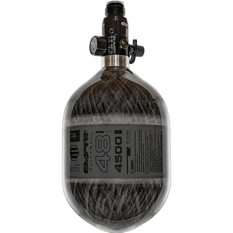 JT Mega Light 48ci 4500psi w/ Regulator - Carbon Fiber – Paintball