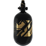 JT Ultra Light Tank w/ Flo Pro Regulator - 68ci - Black W/ Gold Mirror Logo