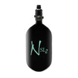 Ninja SL2 68ci 4500psi Hpa Bottle Black W/Teal Logo