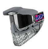 JT Proflex LE Mask - Marble Frame - Light Gray Nose / Marble Skirt w/ Pink Strap - Home