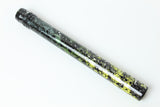 Custom Dye UL-S Barrel Tip 14 Inch - Polished Black/Yellow/Green Splash