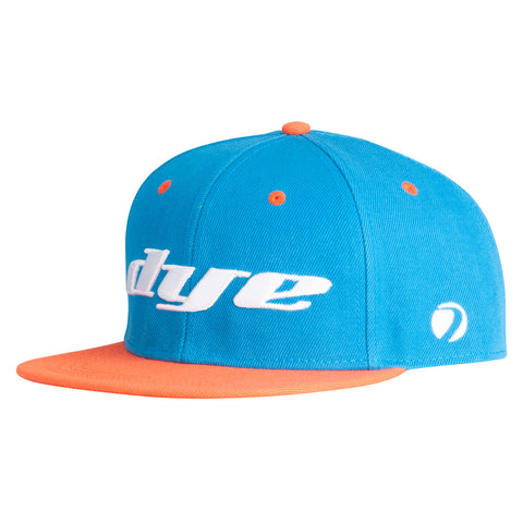 Dye Hat LRG Logo Blue/Orange Snap Back