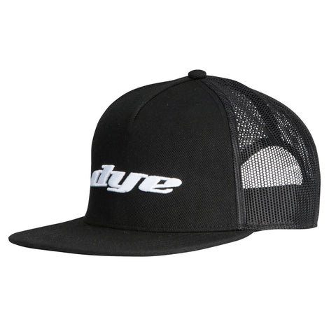 Dye Hat Trucker Black/White Snap Back