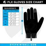 Dye FLX Gloves - Forged Black / Grey - XX-Large