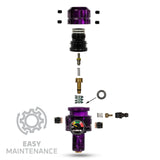 HK Army Turbine PRO Regulator - Marble Purple