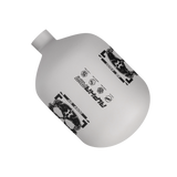 HK Army 48/4500 Alpha Air -  Bottle Only - Doom Ash (Grey/Black)