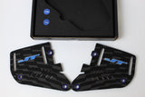 JT Proflex Inline Earset W/ Thumb Screws - Navy Blue