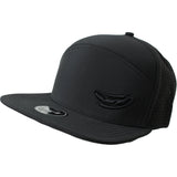 JT Hat - Obsidian - Black w Black Banana Logo - Puff Embroidery
