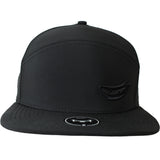 JT Hat - Obsidian - Black w Black Banana Logo - Puff Embroidery