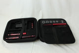 Used DLX Luxe Ice Gloss Acid Wash Black/Red