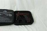 Used DLX Luxe Ice Gloss Acid Wash Black/Red