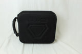 Used DLX Luxe Ice Gloss Acid Wash Black/Red