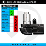 Dye MXR Slap2 ASA - Dust Black / Black