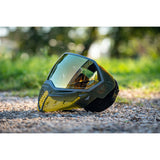 Empire EVS Mask - Clear / Olive W/ Thermal Gold Mirror Lens