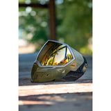 Empire EVS Mask - Clear / Olive W/ Thermal Gold Mirror Lens