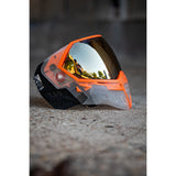 Empire EVS Goggle - Clear / Orange W/ Black Chrome Lens