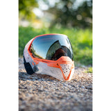 Empire EVS Goggle - Clear / Orange W/ Black Chrome Lens