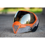 Empire EVS Goggle - Clear / Orange W/ Black Chrome Lens