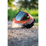 Empire EVS Goggle - Clear / Orange W/ Black Chrome Lens