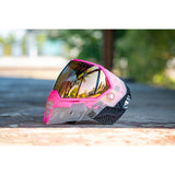 Empire EVS Goggle - Clear / Pink W/ Gold Mirror Lens