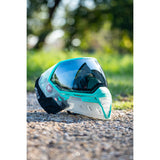 Empire EVS Goggle - Clear / Teal W/ Silver Mirror Fade Lens