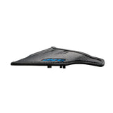 Dye Visor Wing i4 / i5 - Black / Cyan