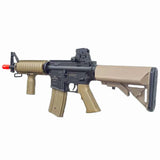 Air Raid AR6BB AEG Combo Kit - Tan : 370-410 FPS 9.6V