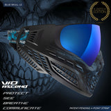 Virtue Vio Ascend Goggle - Cyan Skull LE