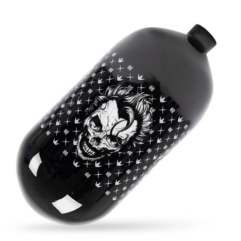 Bunkerkings FN Lite Air Bottle Only - 80ci 4500psi - Black Joker Skull