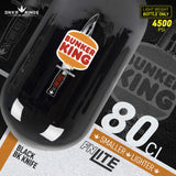 Bunkerkings FN Lite Air Bottle Only - 80ci 4500psi - Black BK Knife