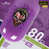 Bunkerkings FN Lite Air Bottle Only - 80ci 4500psi - Purple Joker Skull
