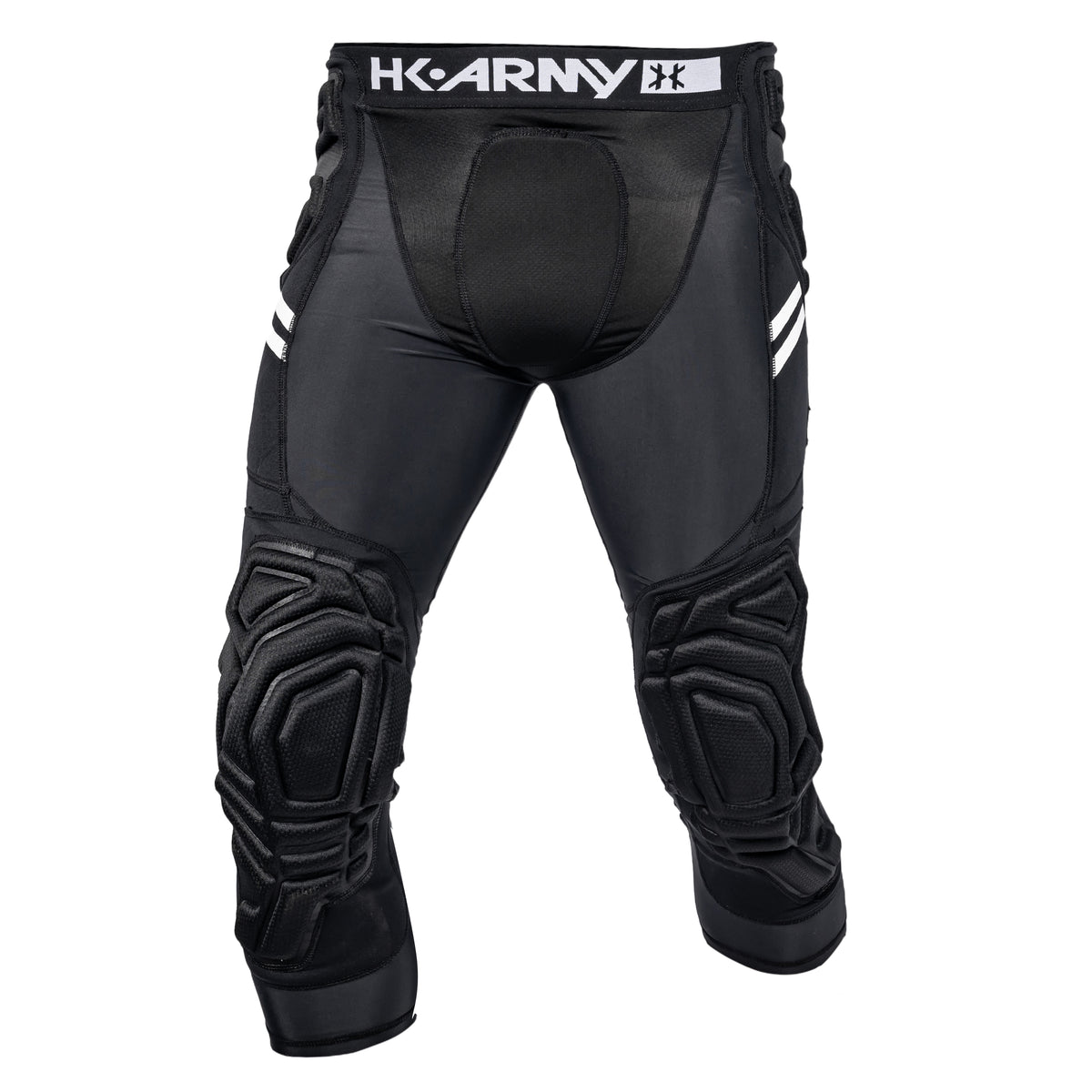 Genouillères HK Army Crash CTX – Paintball, Taille XL, Noir/blanc, Neuves Sous Emballage