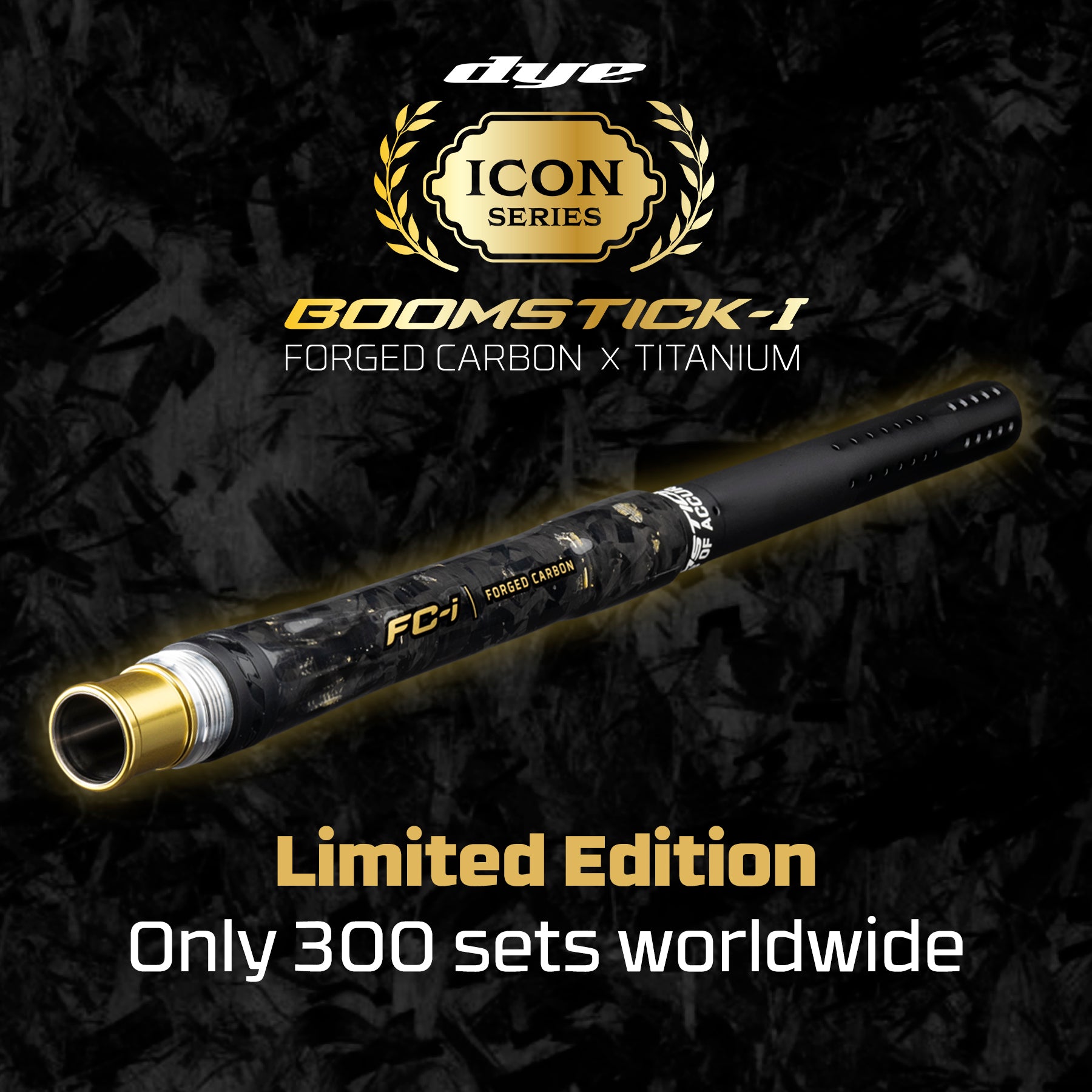 Dye Boomstick-I Titanium Icon Edition Barrel Kit – Paintball Wizard