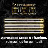 Dye Boomstick-I Titanium Icon Edition Barrel Kit