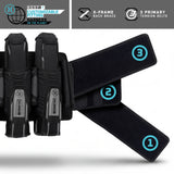HK Army Eject-X Harness - 5+4 - Neon Green